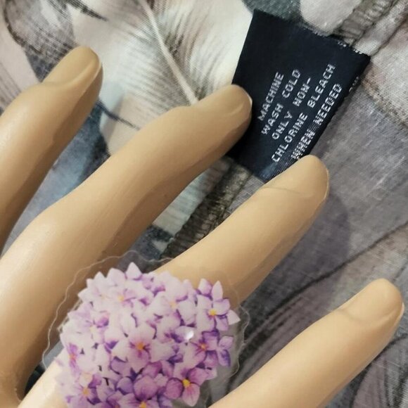 High Surf, Not Worn, Men's Tropical Leaf Design, Short Sleeved Size L - Picture 5 of 6